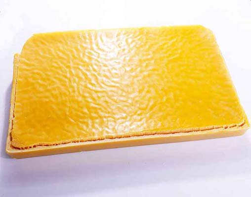 Fabricante de losas de cera de abejas amarilla